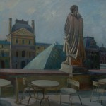 «Утро Лувра» 2011. холст, масло, 110х90